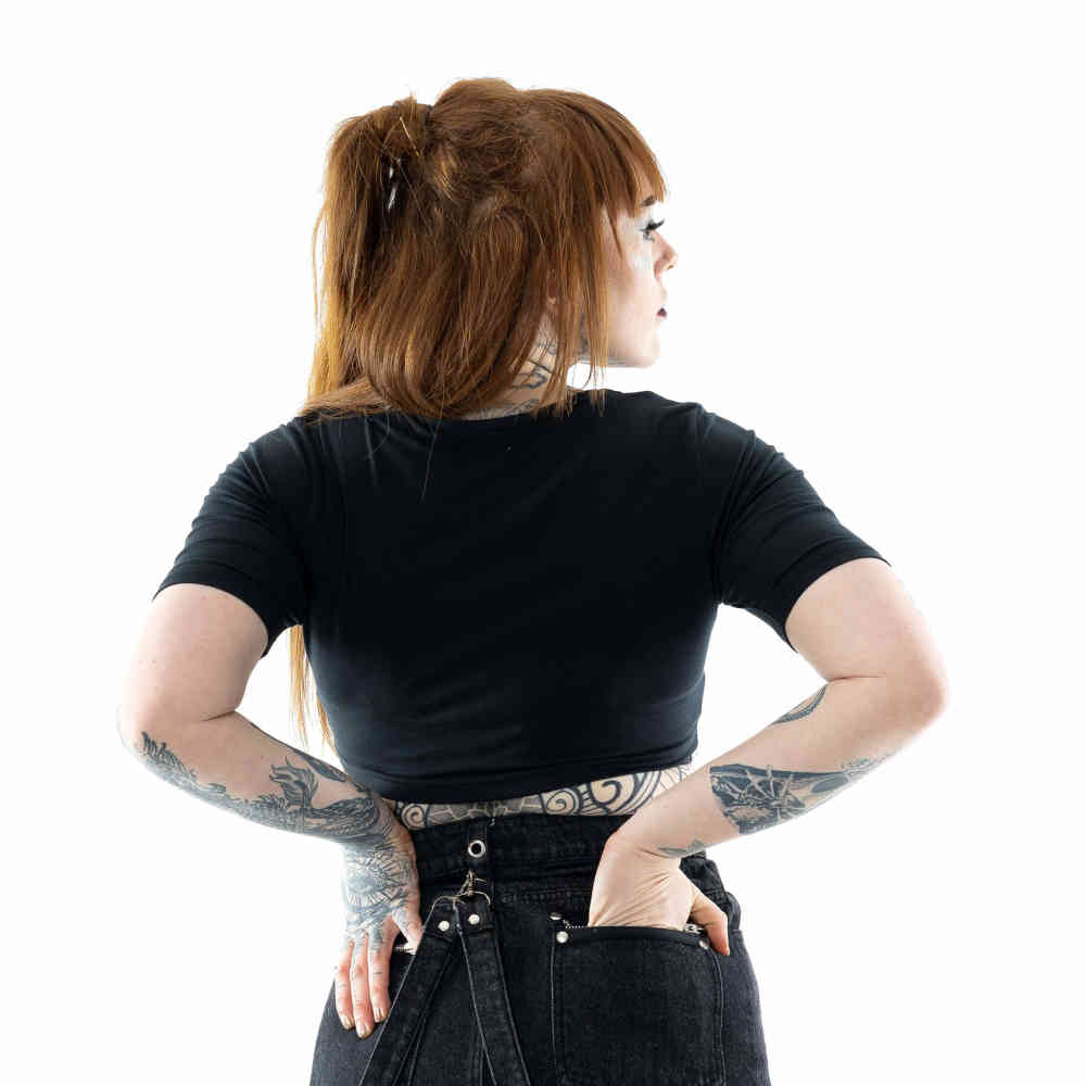 Innocent Lifestyle - Aurelie Crop top - Zwart